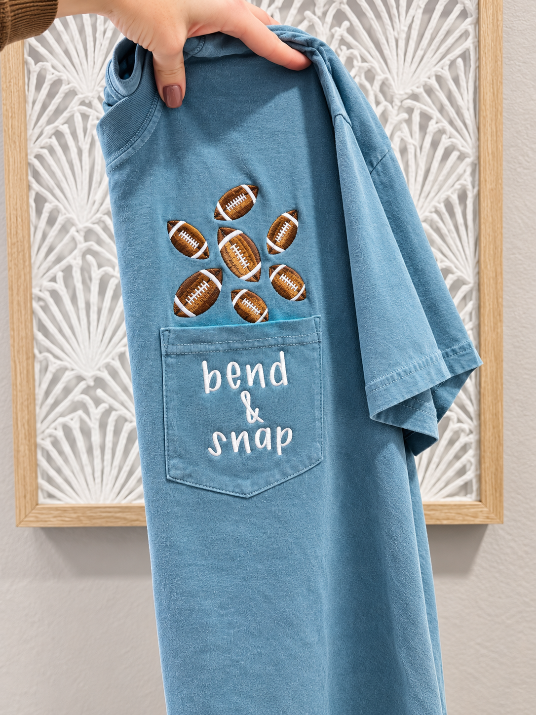 Bend and Snap Pocket T shirt