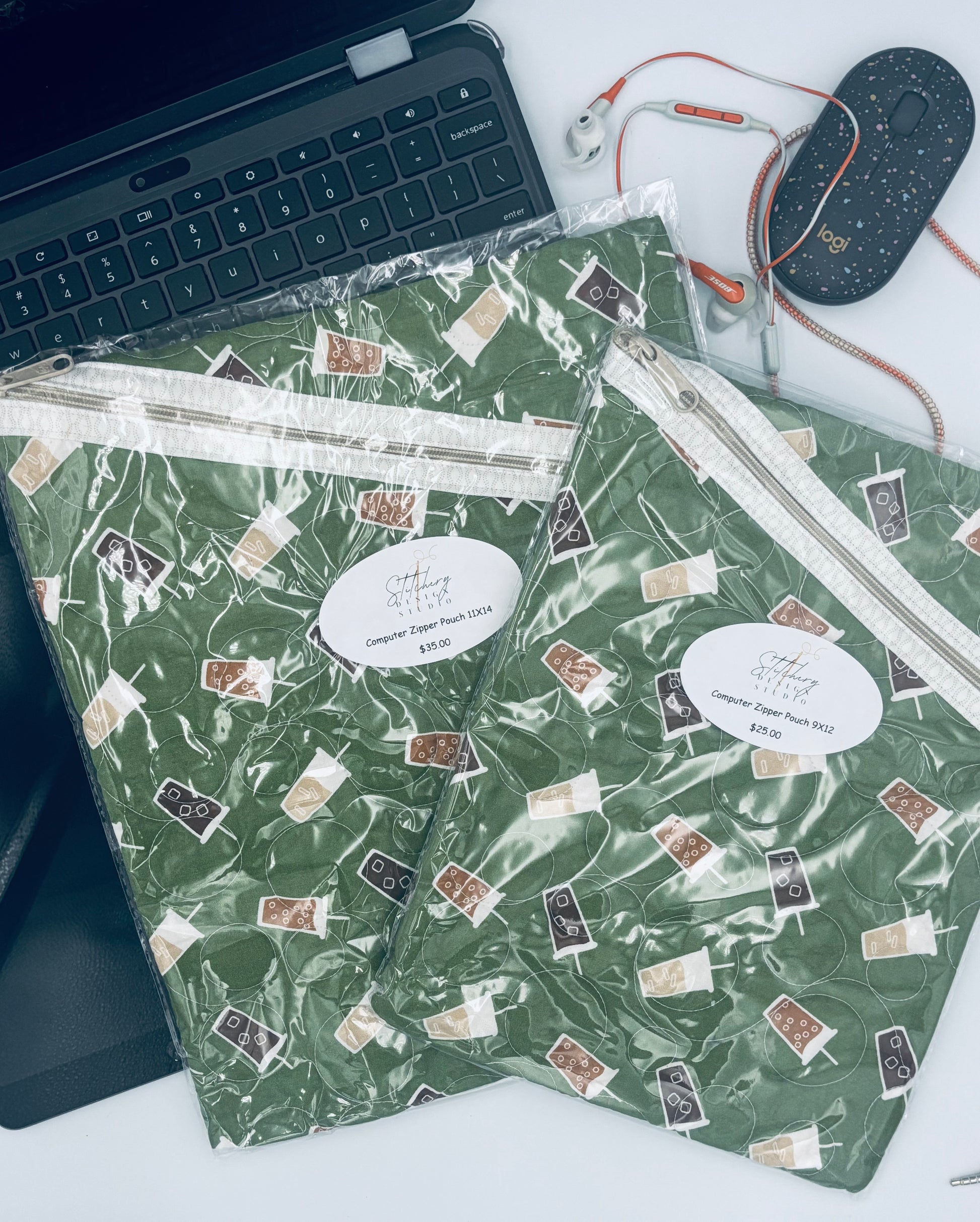 Iced Coffee Laptop Bag