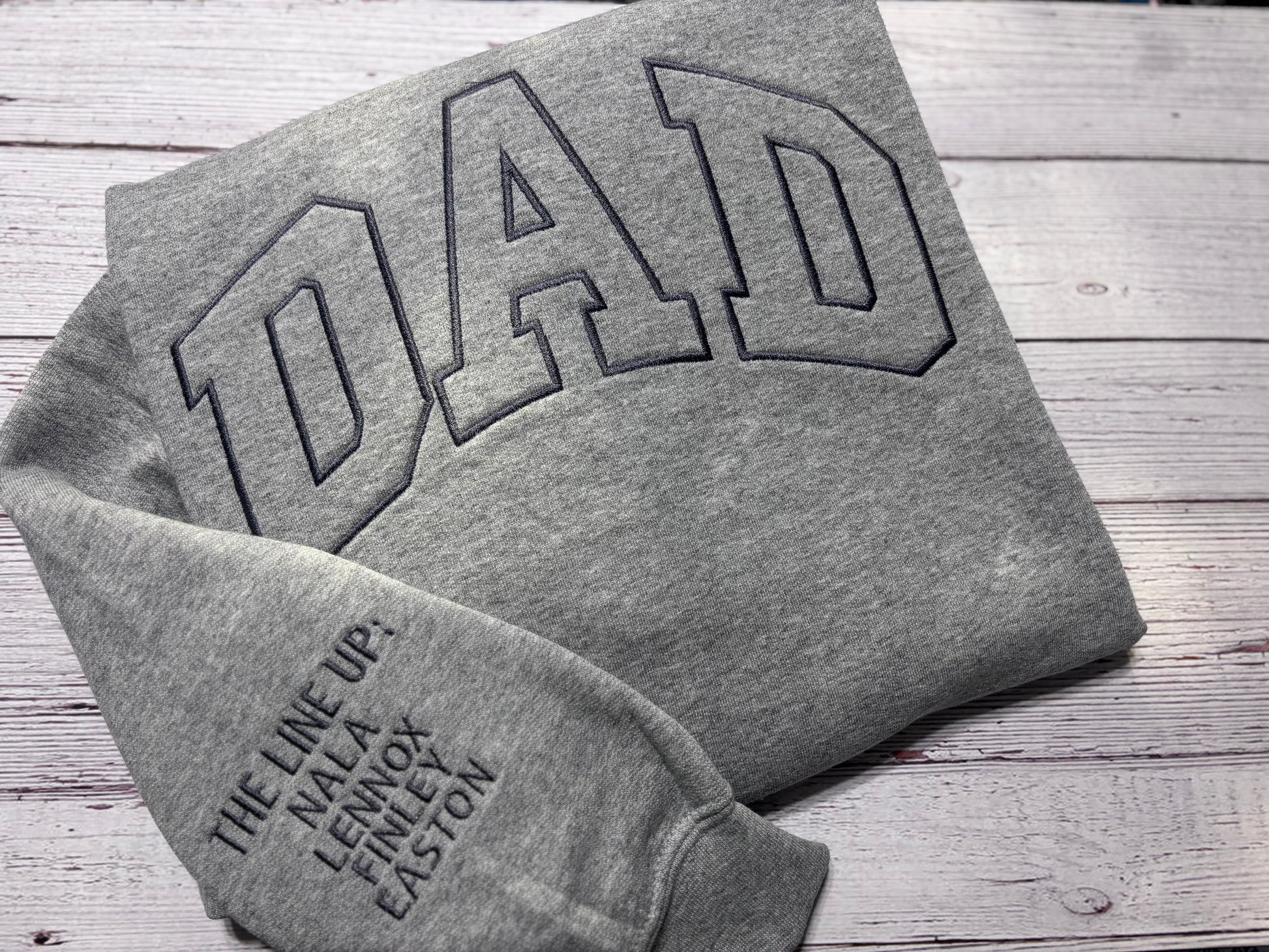 Collegiate Dad Sweatshirt