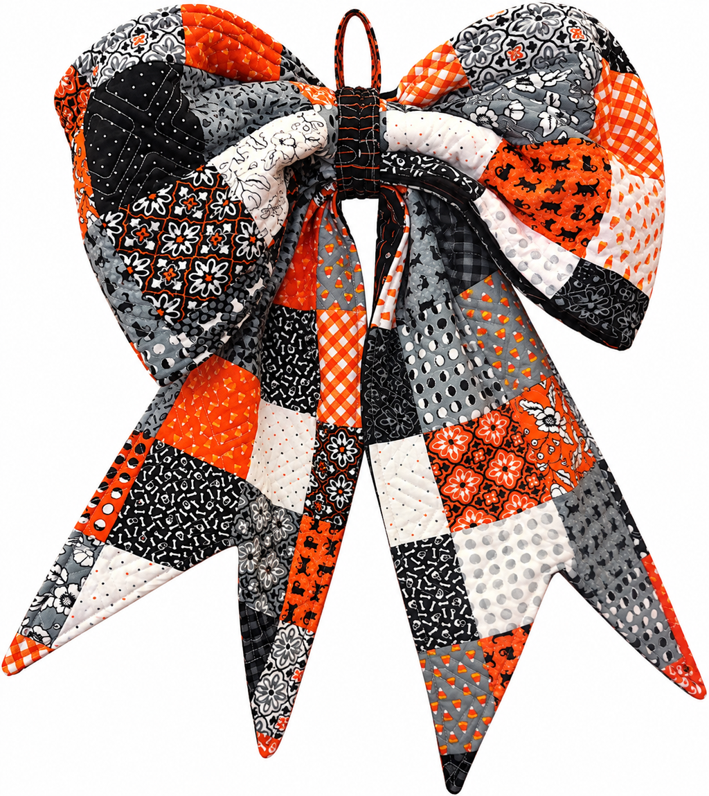 Halloween Decorative Bow