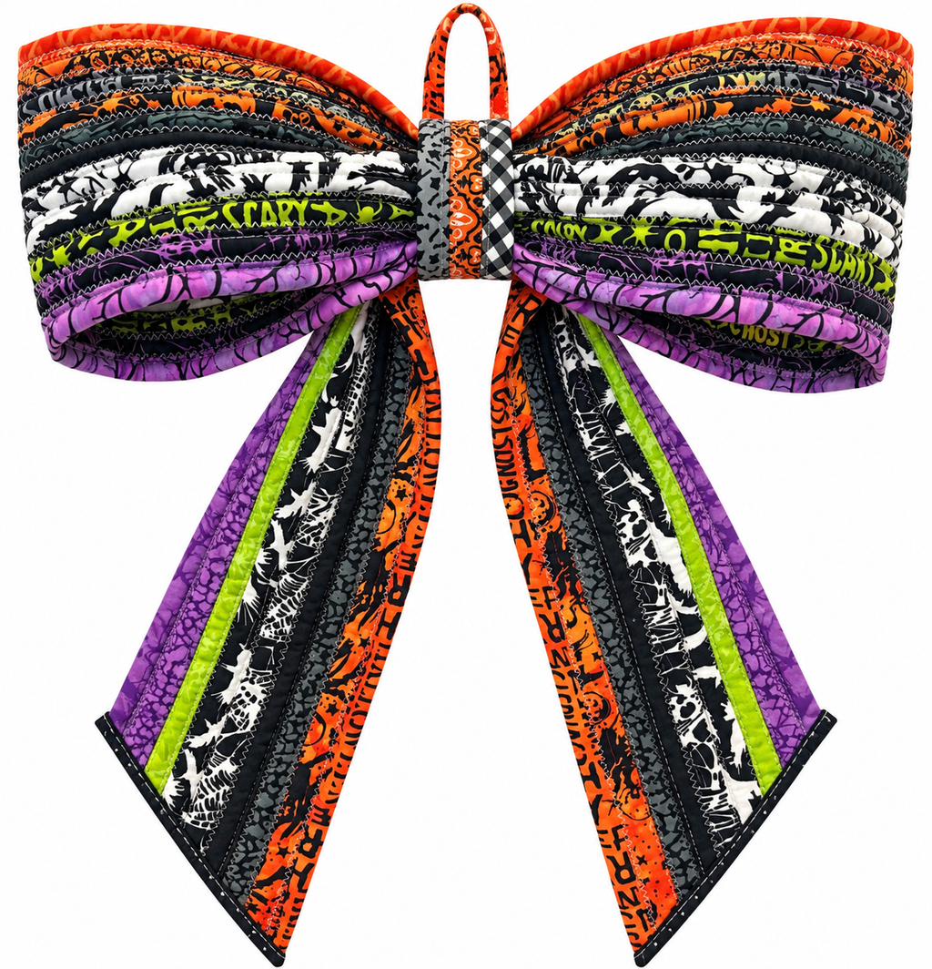 Halloween Decorative Bow
