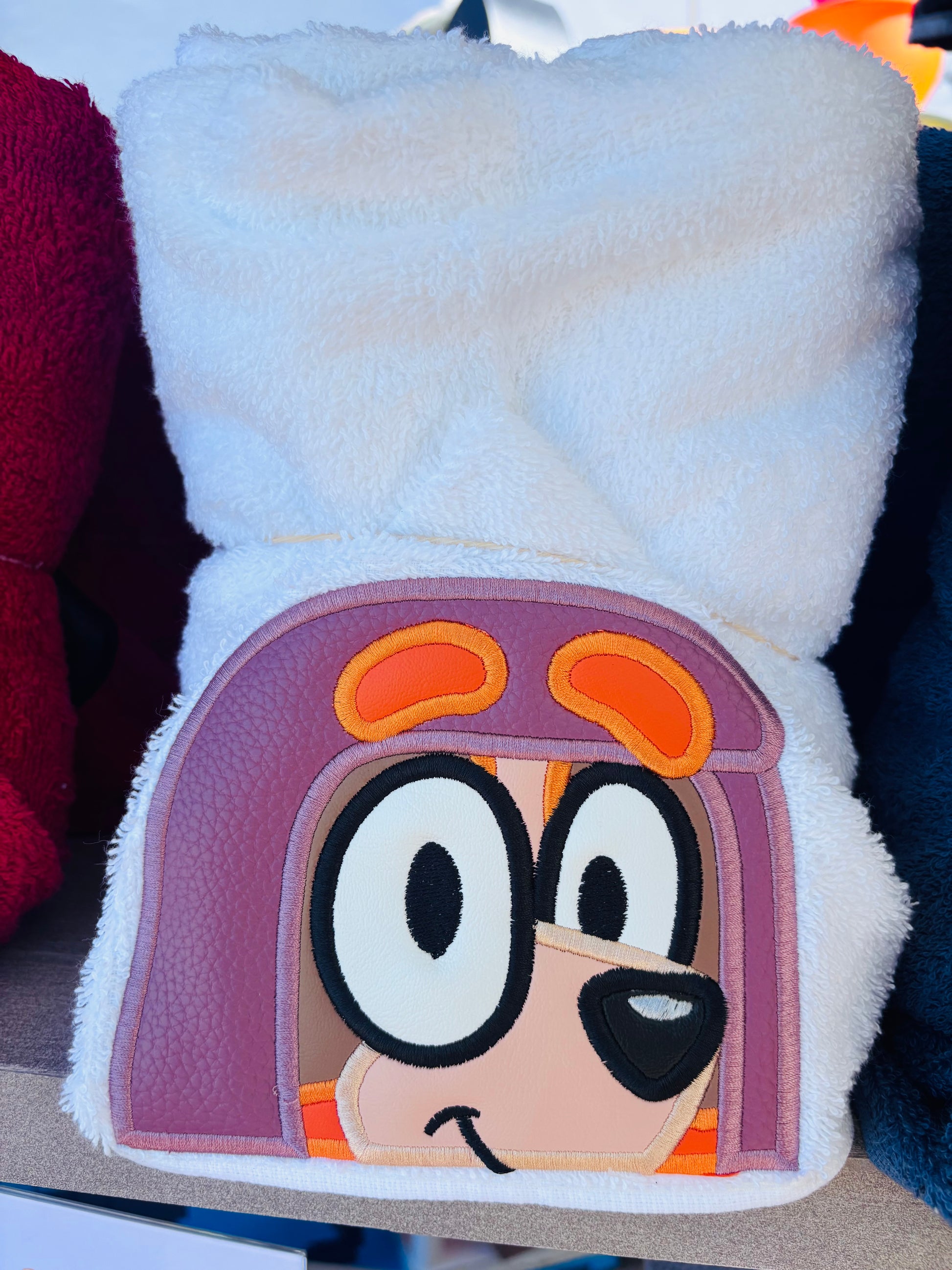Hooded Character Towel- Granny Rita