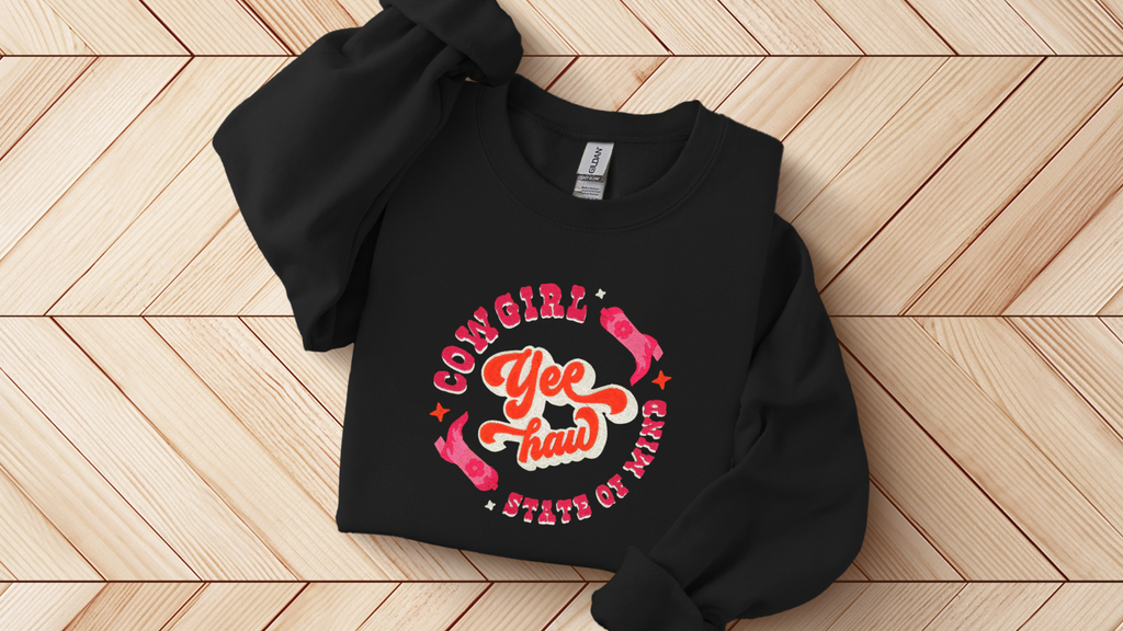 Cowgirl State of Mind Sweatshirts