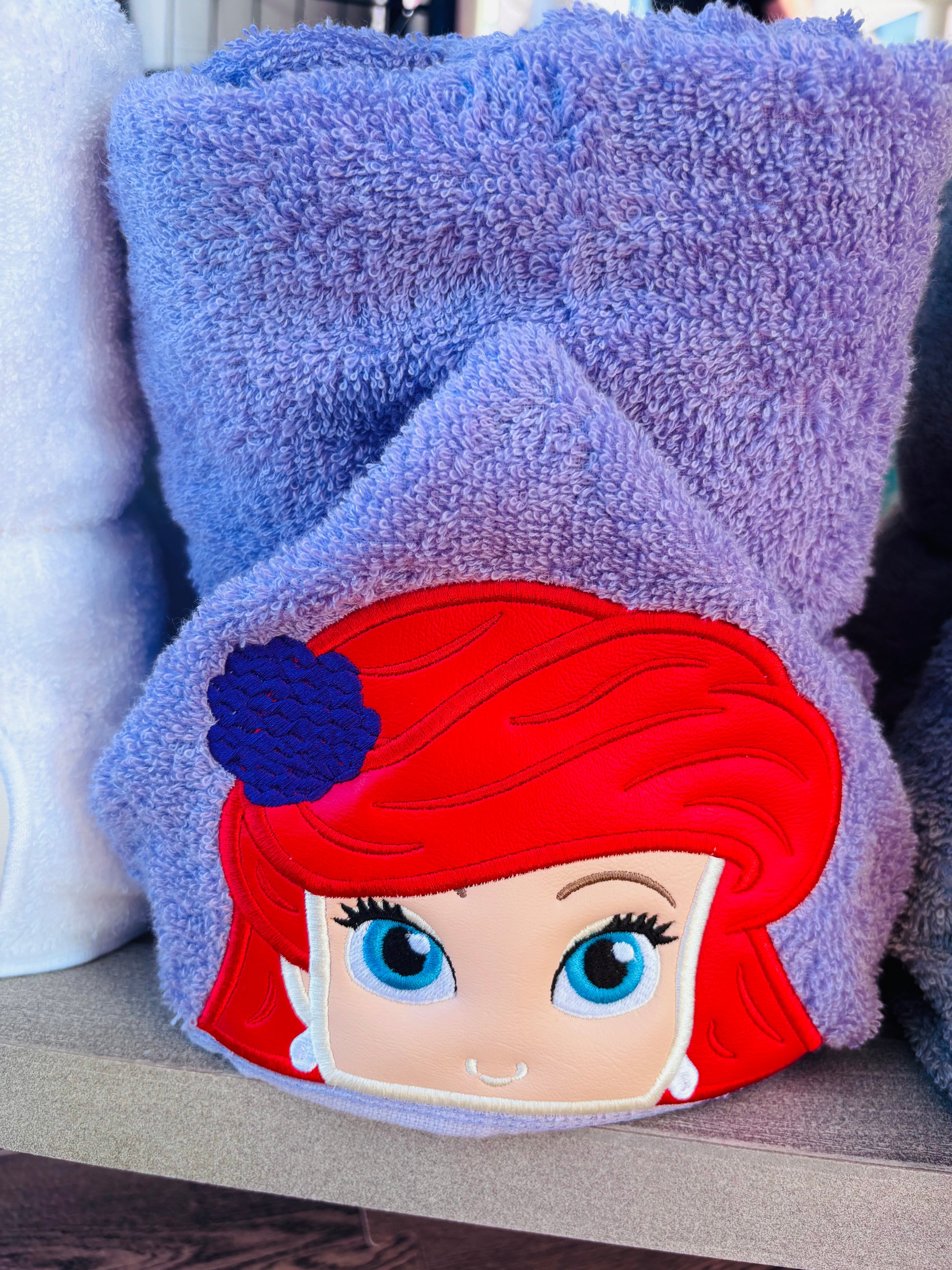 Hooded bath towel - Mermaid