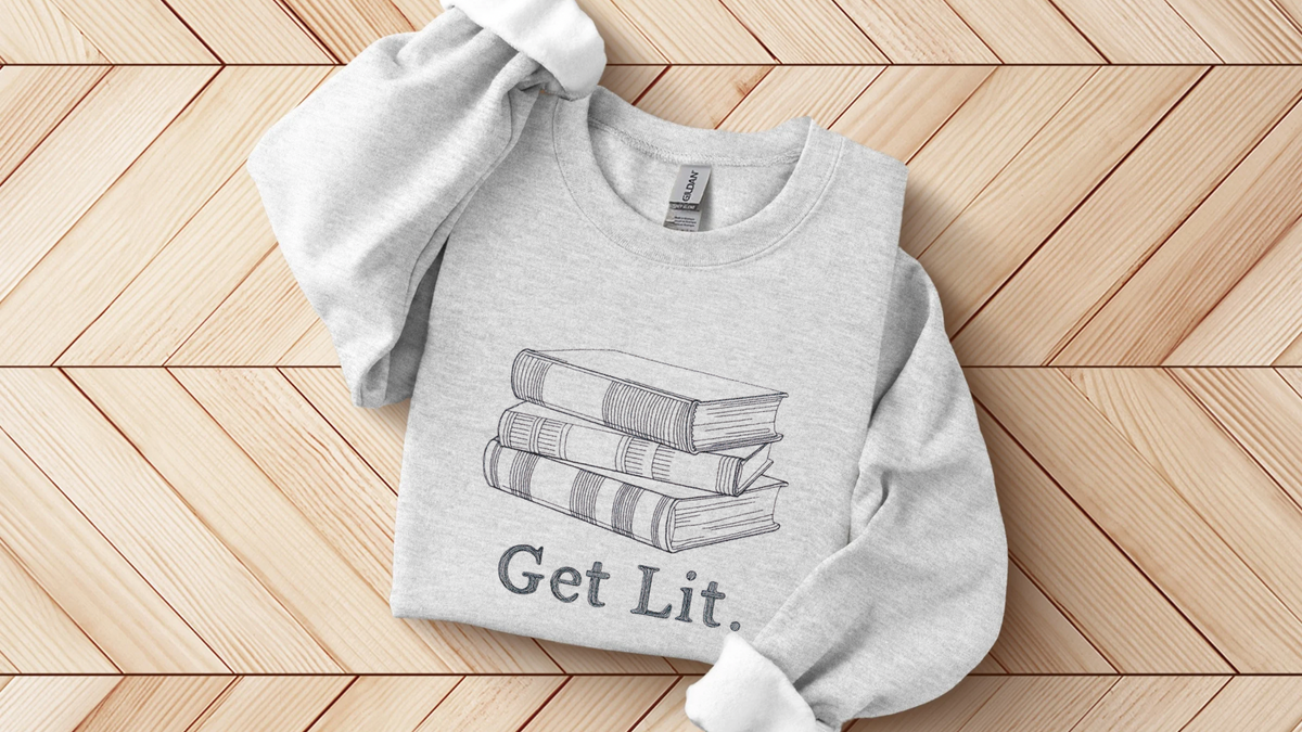 Get Lit Book Sweatshirt