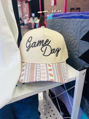 Game Day Embroidered Hat