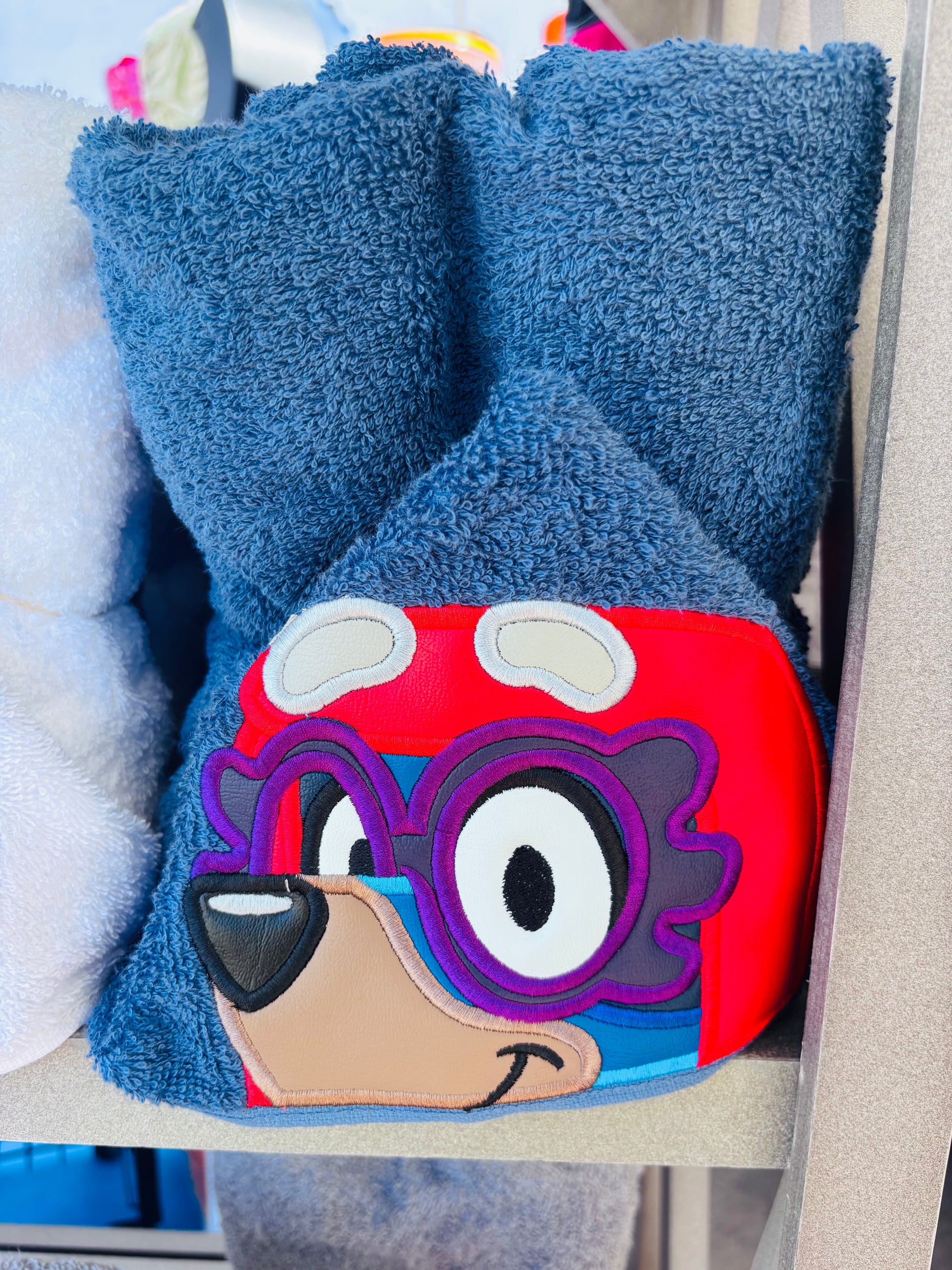 Hooded bath towel - Granny Janet