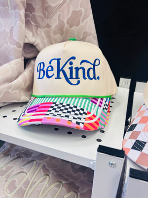 Be Kind Embroidered Hat